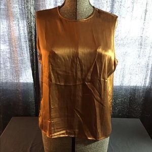 Sleeveless 100% Silk Jones New York